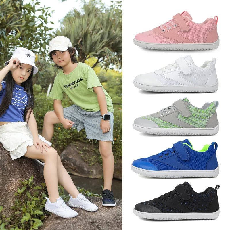 Barefoot – Anchas y ligeras: zapatillas infantiles Barefoot