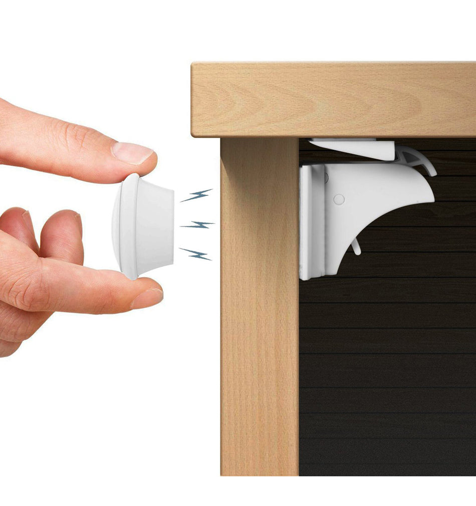 SafeSpace Click – Protección invisible: cerradura magnética para niños sin taladrar