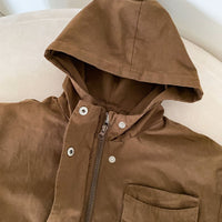 Thumbnail for CozyShield – A prueba de viento y cómoda: parka infantil