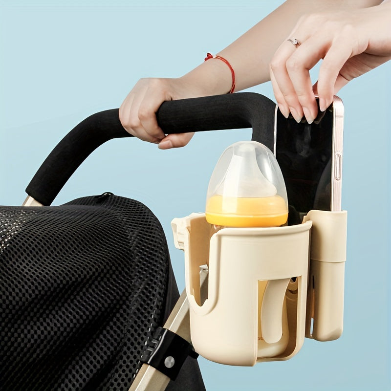 Addis – Siempre a mano: soporte para teléfono y vasos para cochecito