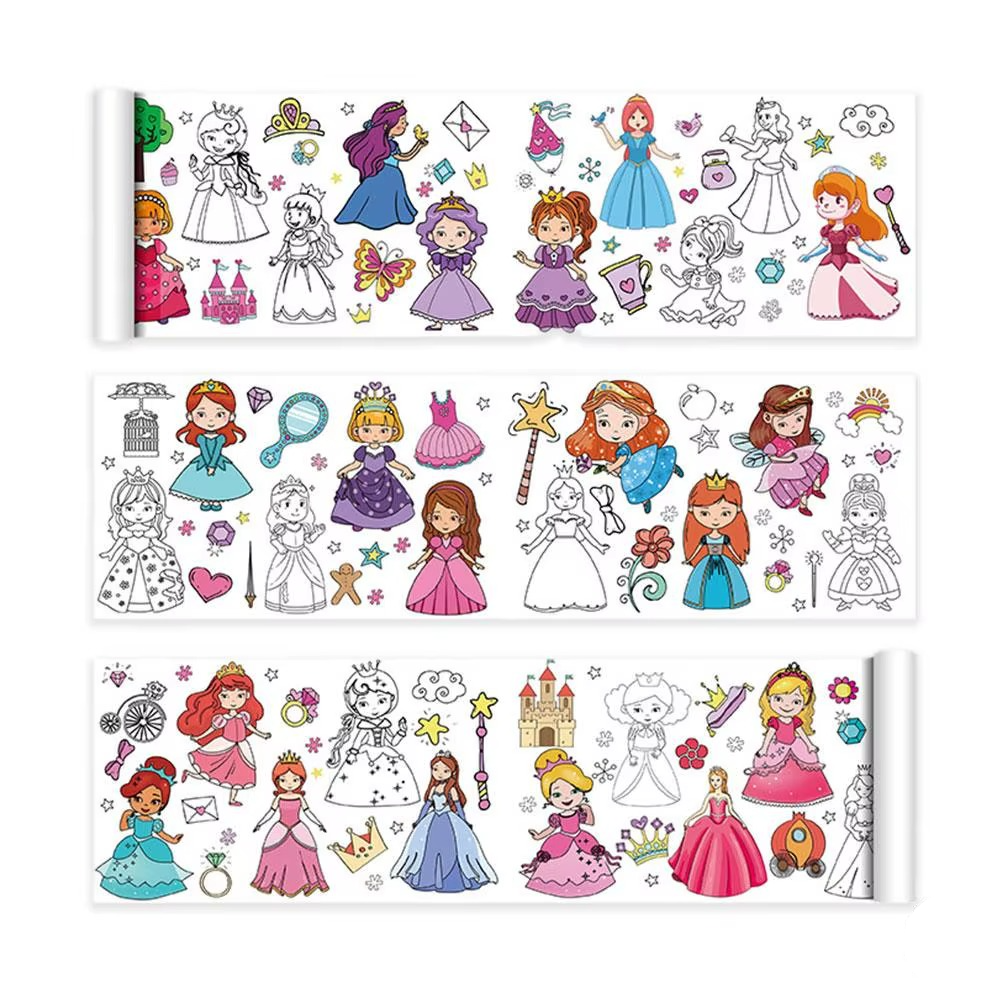 ColoringPaper™ - Da rienda suelta a tu creatividad - Hoja para colorear gigante