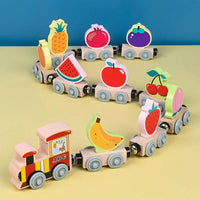 Thumbnail for Tiny Express™ – Colorear y moldear - Trenes de juguete de madera