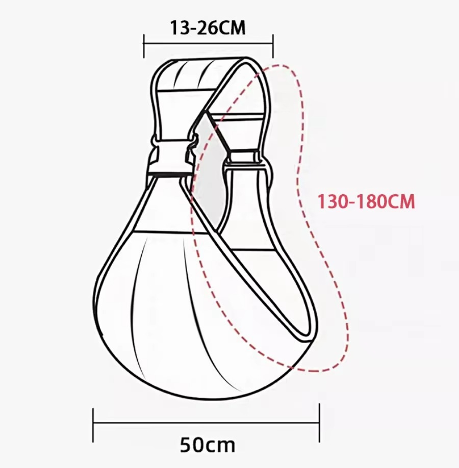 Baby Sling Carrier™ - Correa extra ancha - Portabebés ergonómico para la cadera