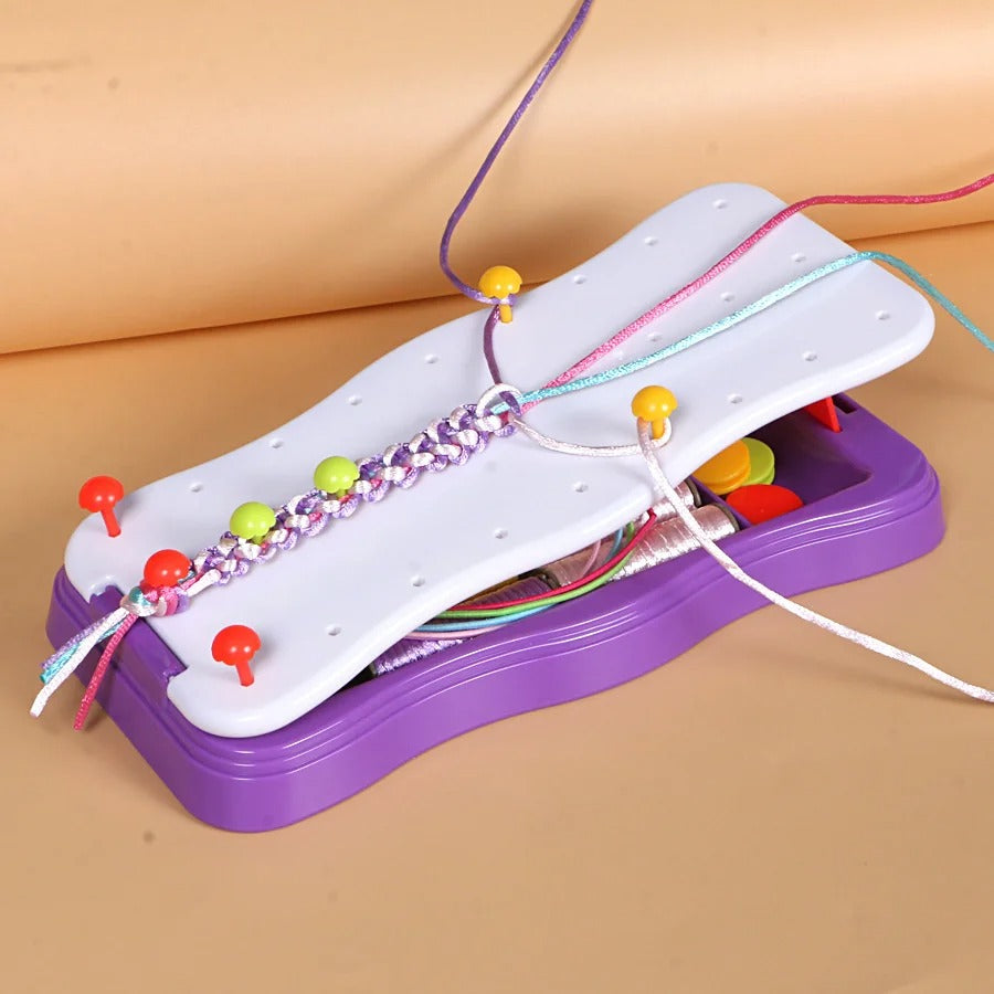 Craft Kids – Creatividad y aprendizaje: juego de pulseras de punto para niños
