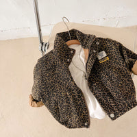 Thumbnail for Mini Fashion – Resistente y cómoda: chaqueta con estampado de leopardo