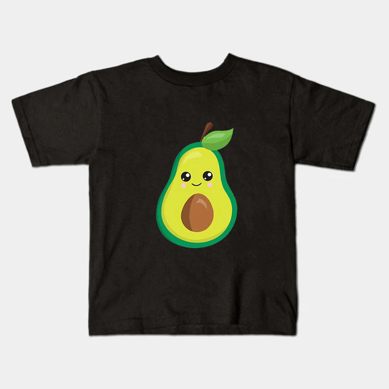 Mini Fashion™ - A juego con la familia - Camiseta aguacate negra