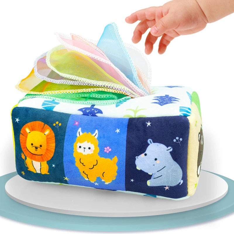 Tissue Box Toy™ - Pañuelos de una caja - Caja de pañuelos para Niños