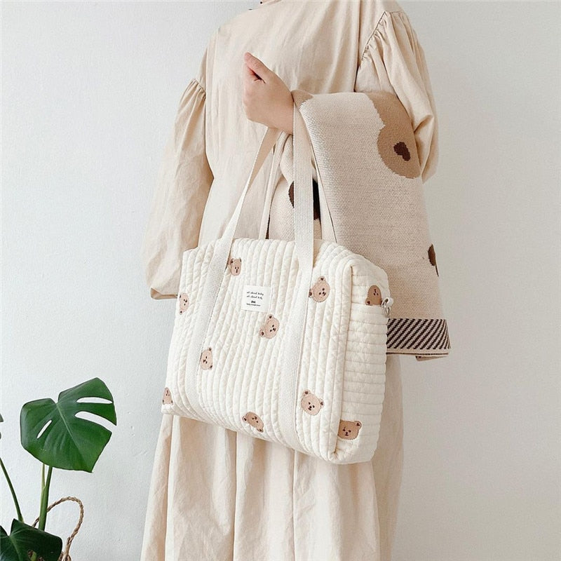 MiluBaby – Espaciosa y ligera: bolsa para pañales de lujo
