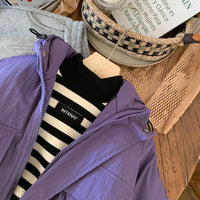 Thumbnail for LiloWear – A prueba de viento y repelente al agua: chaqueta cortavientos con capucha para niños