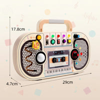 Thumbnail for Wooden Busy Board – Motricidad e interactivo – Tablero de actividades musicales