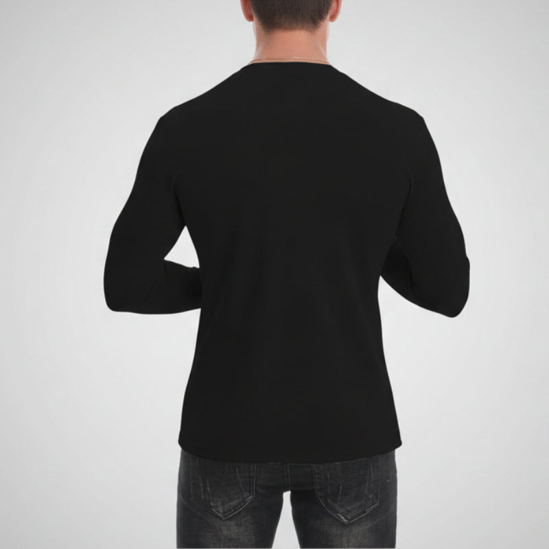 Kangaroo Pocket Shirt – Cómodo y práctico: portabebés tipo camiseta para hombre
