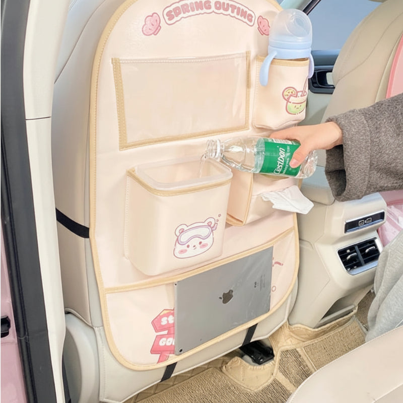 Backseat Baby Storage Bag – Práctica y espaciosa: bolsa de almacenamiento para el coche