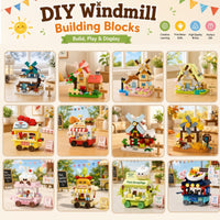Thumbnail for DIY Windmill Building Blocks – Creativo y estimulante – Set de bloques de construcción