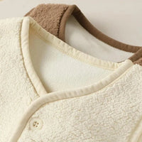 Thumbnail for Baby Bear Fleece Vest – Cálido y suave – Chaleco infantil con ositos