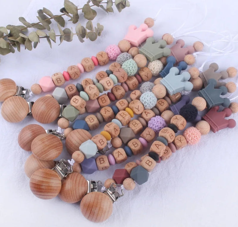 Personalized Pacifier Chain – Seguro y elegante: llavero para chupete personalizado