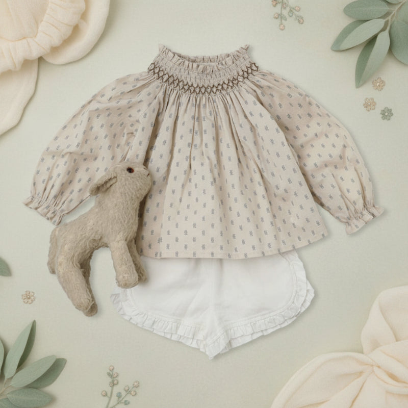 Cotton Shirt & Shorts – Ligero y cómodo – Conjunto de ropa de verano para niños