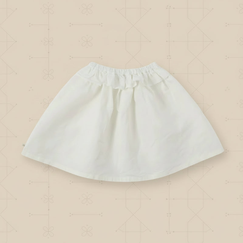 Bella Knit Top & Skirt – Ligero y fresco: conjunto de verano de punto para niños