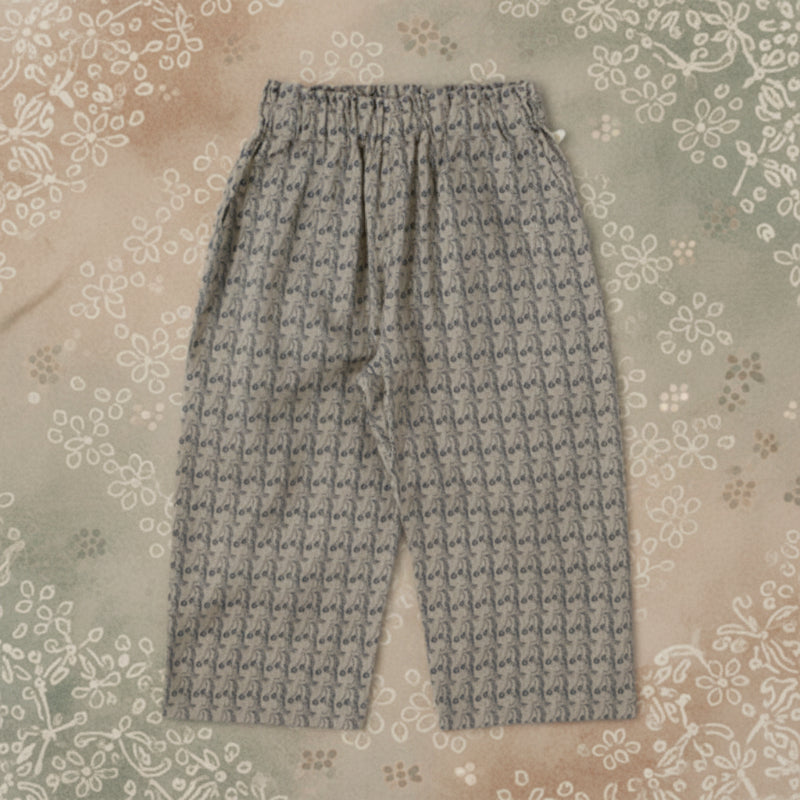Plaid Cotton Pants – Ligeros y transpirables: pantalones informales de estilo globo/harem