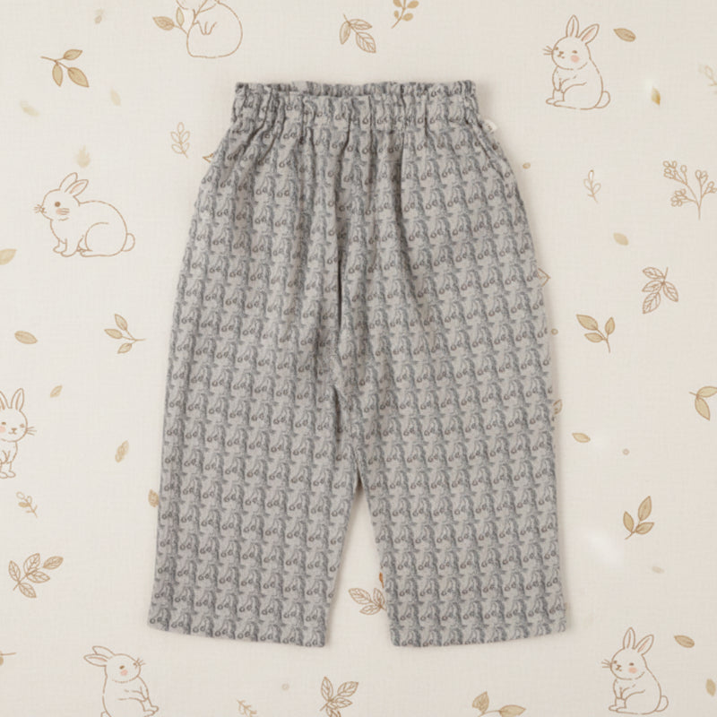 Plaid Cotton Pants – Ligeros y transpirables: pantalones informales de estilo globo/harem