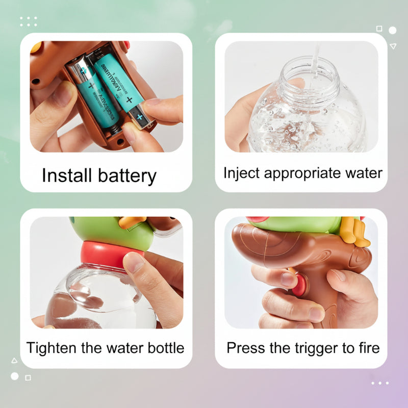 Ant Water Soaker – Divertido e interactivo: pistola de agua automática