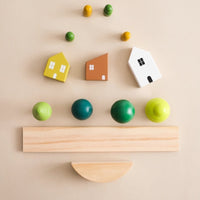 Thumbnail for Wooden Forest Blocks – Creatividad y desarrollo – Juego de bloques de madera para apilar