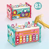 Montessori Hammering Toy – Motricidad y aprendizaje – Set de juego 8 en 1