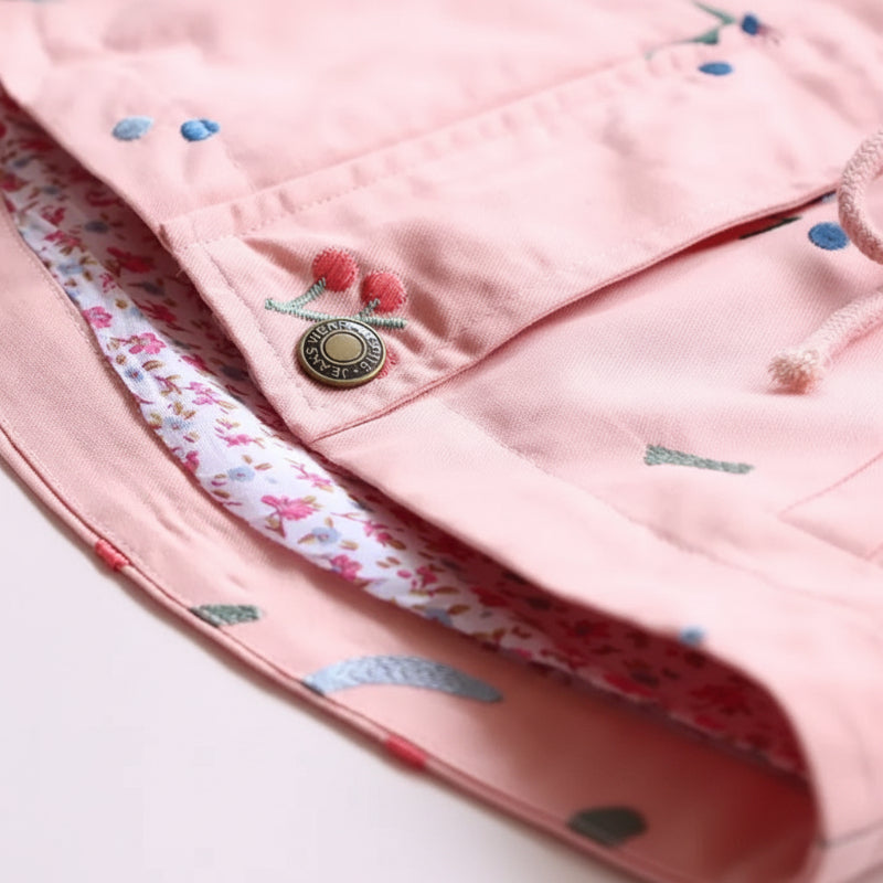 Girls Windbreaker Jacket – Ligera y elegante – Chaqueta infantil
