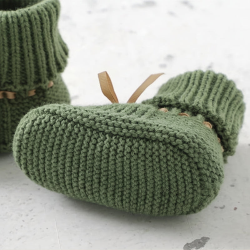 Booties & Mittens – Suave y cálido: conjunto de guantes y patucos