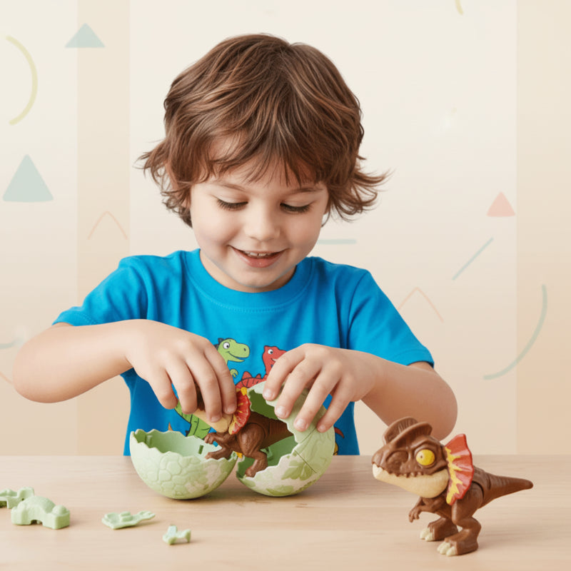 Transforming Dinosaur Toy – Interactivo y divertido: juguete «Huevo de dinosaurio»