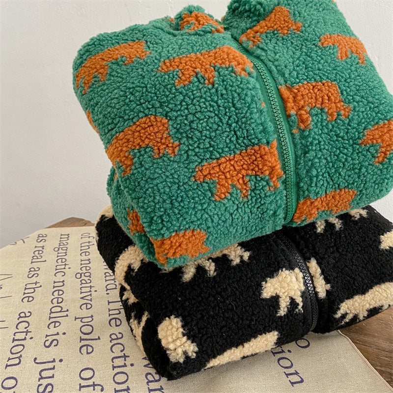 Mini Fashion™  – Extra suave y cálido: chaleco polar con ositos