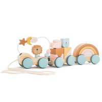 Thumbnail for Bead Tracks™ – Tren, coche y motricidad - Juego de cuentas y arrastre de madera