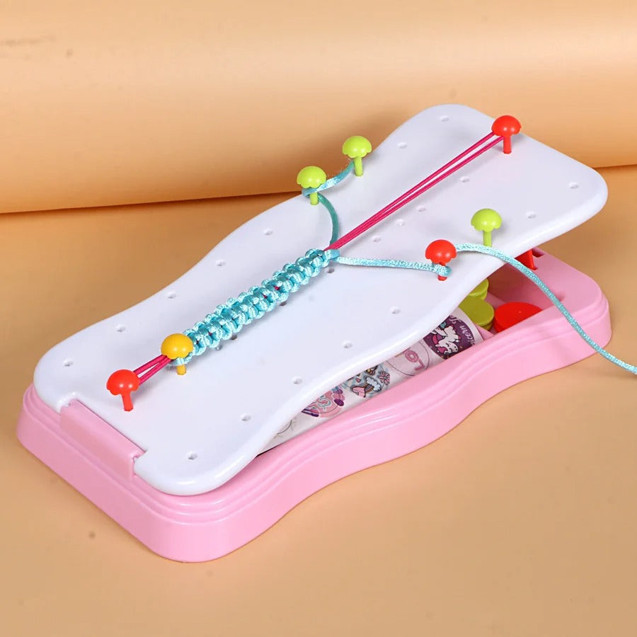 Craft Kids – Creatividad y aprendizaje: juego de pulseras de punto para niños