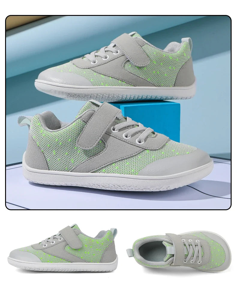 Barefoot – Anchas y ligeras: zapatillas infantiles Barefoot