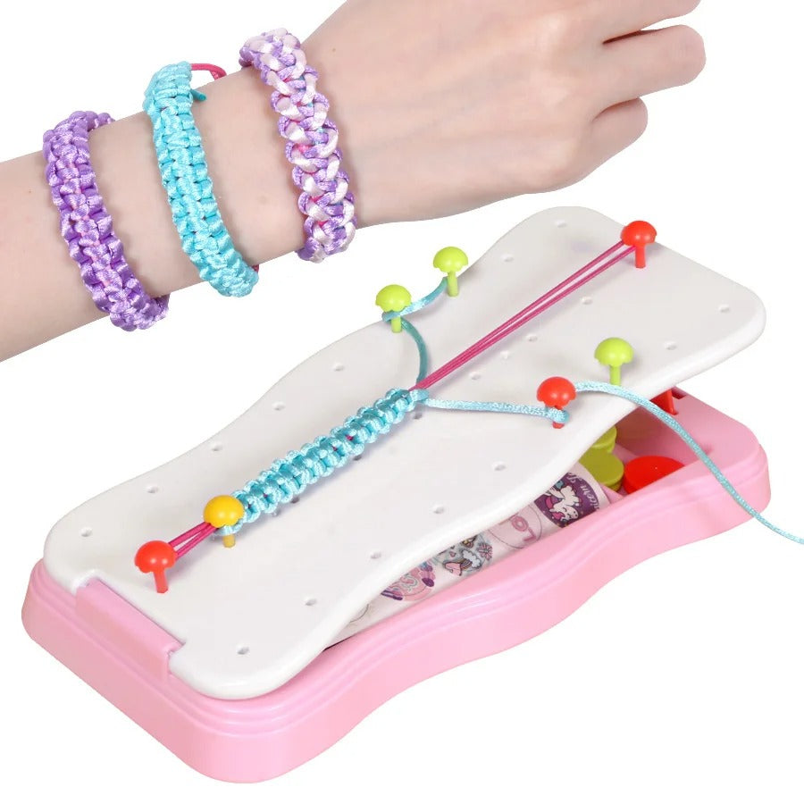 Craft Kids – Creatividad y aprendizaje: juego de pulseras de punto para niños