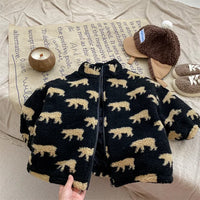 Thumbnail for Mini Fashion™  – Extra suave y cálido: chaleco polar con ositos