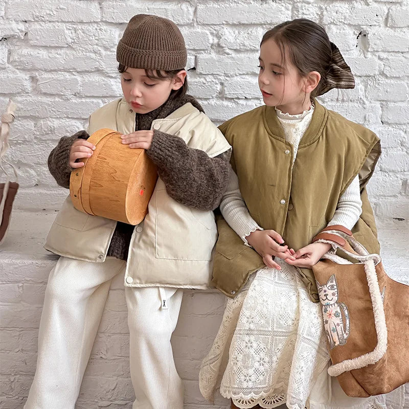 FleeceWear – Cómodo y moderno: chaleco sin mangas