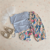 Thumbnail for Sleeveless Tops & Pants – Suave y elegante: conjunto de ropa de verano para niños