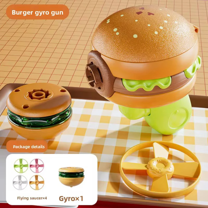 Flying Disk Toy – Creatividad y movimiento – Gyro Gun