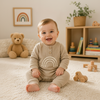 SnuggleHue – Suave y cómodo – Bodie para bebé «Arcoíris»