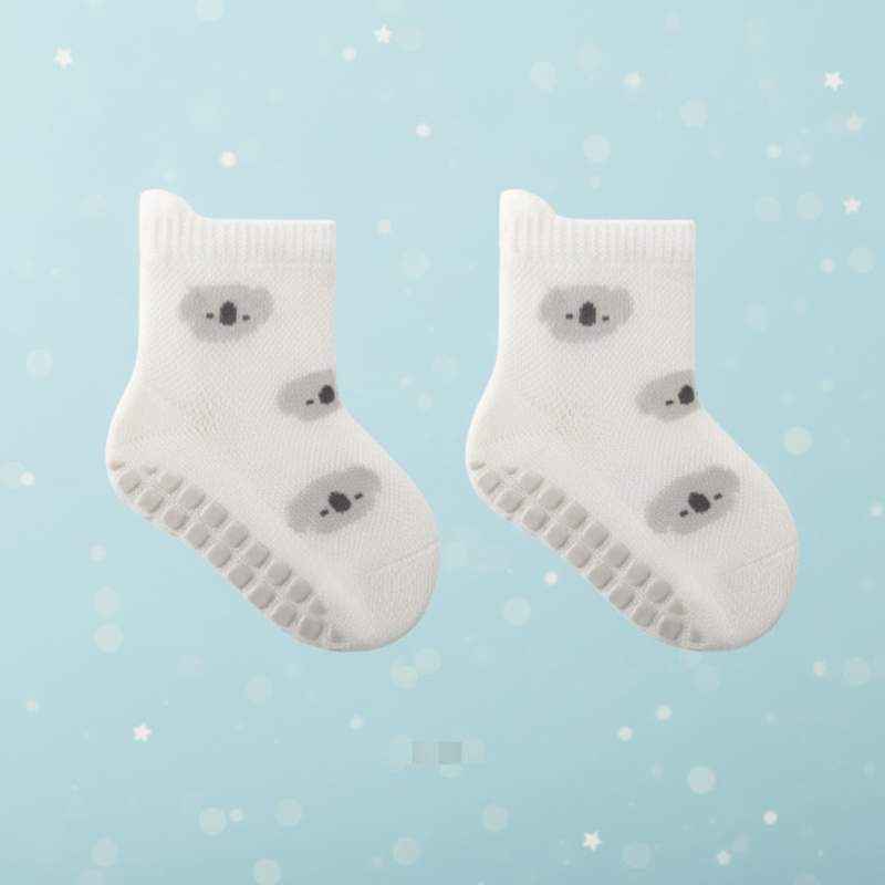 Soft Grip Socks – Suaves y prácticas: calcetines antideslizantes para bebés
