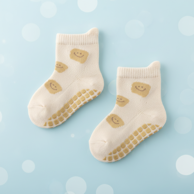 Soft Grip Socks – Suaves y prácticas: calcetines antideslizantes para bebés