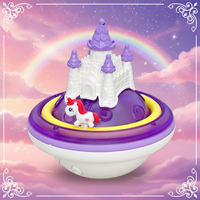 Thumbnail for SpalshCastle – Mágico e interactivo – Juego de castillo flotante de unicornio