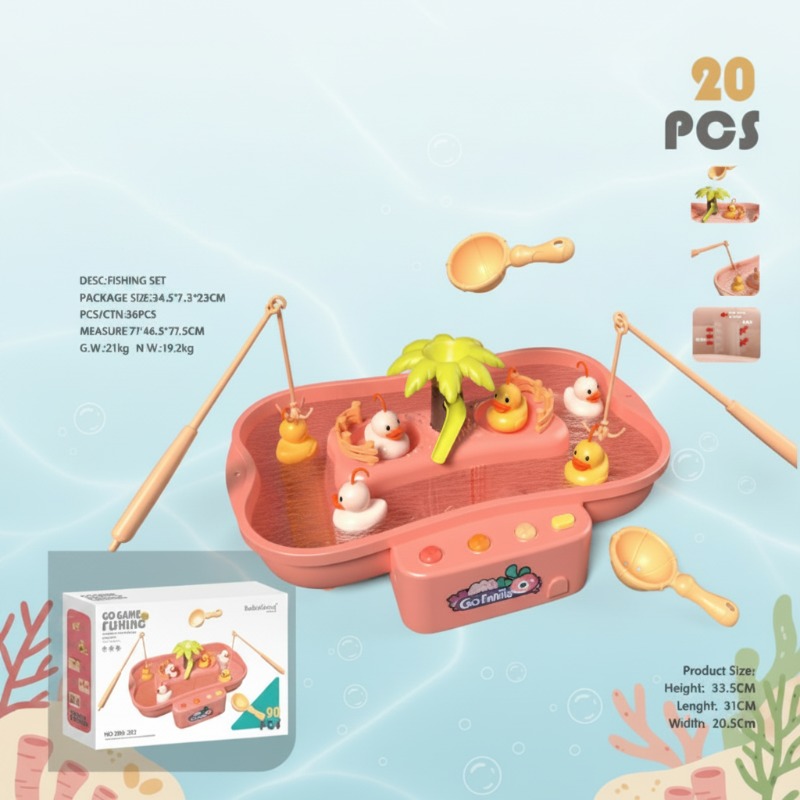 SplashCatch – Motricidad y diversión - Juego de pesca del patito