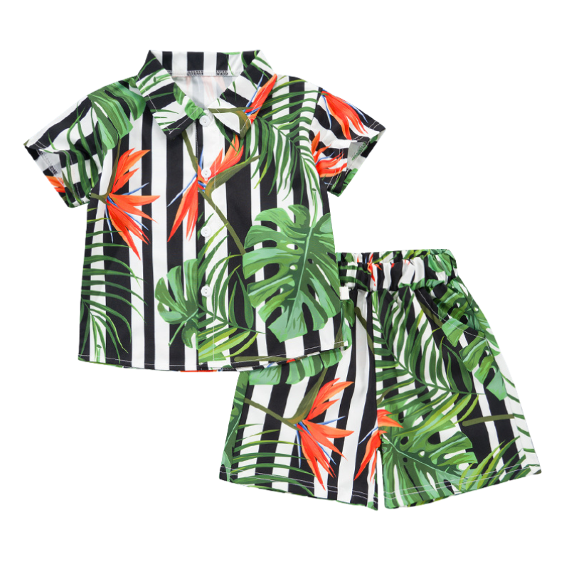 Mini Fashion™ - Fresco y alegre - Conjunto Floral Niños