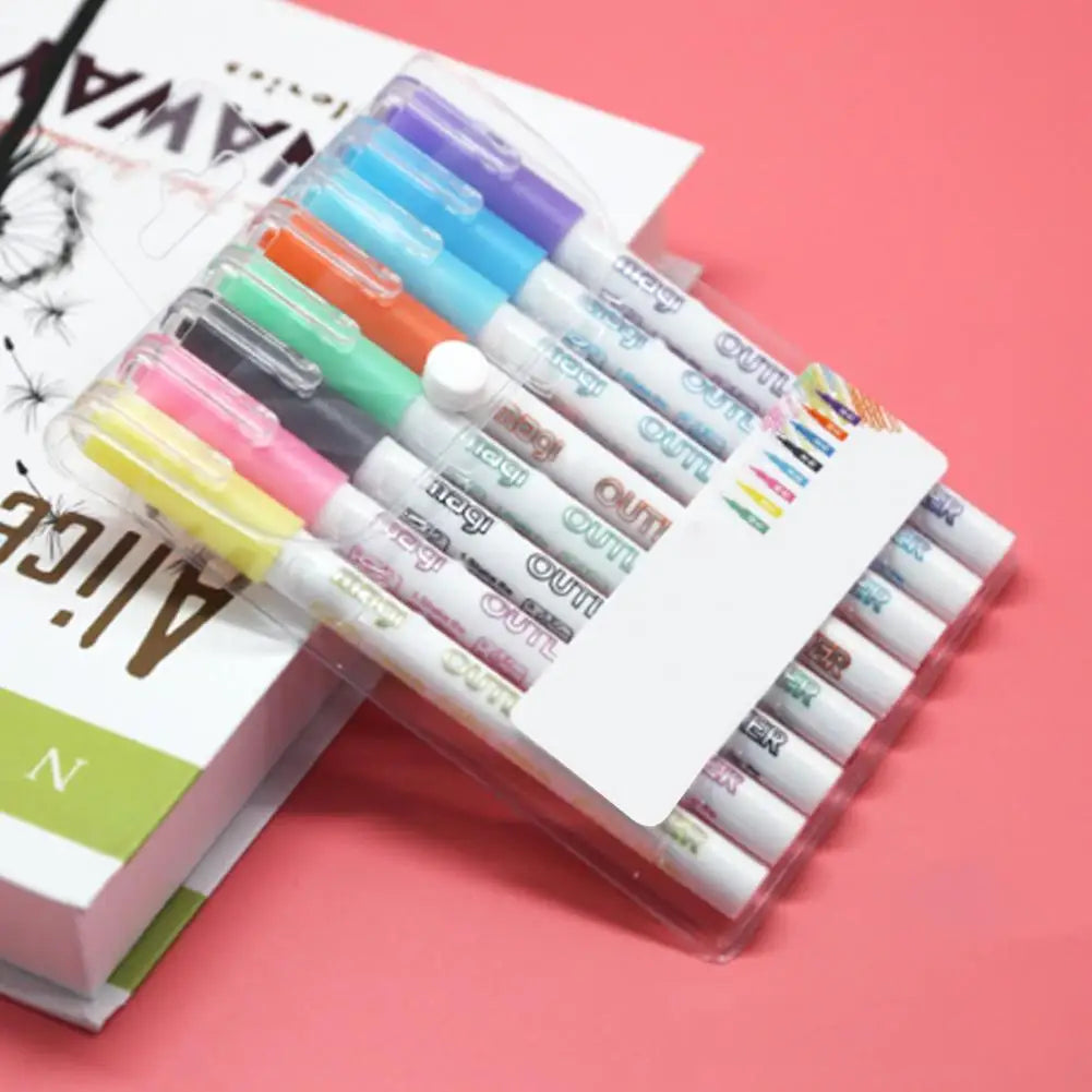 FluoroSketch Markers™ - Creatividad resplandeciente - Rotuladores fluorescentes