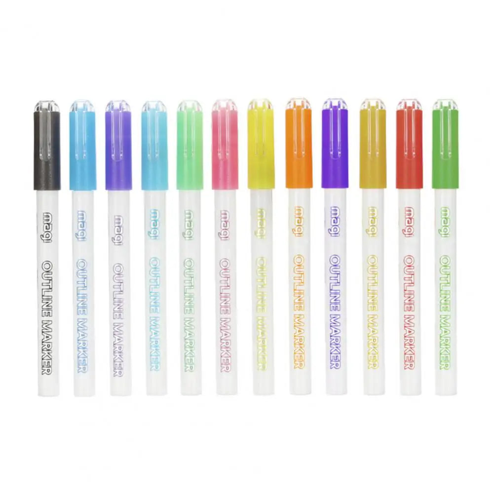FluoroSketch Markers™ - Creatividad resplandeciente - Rotuladores fluorescentes