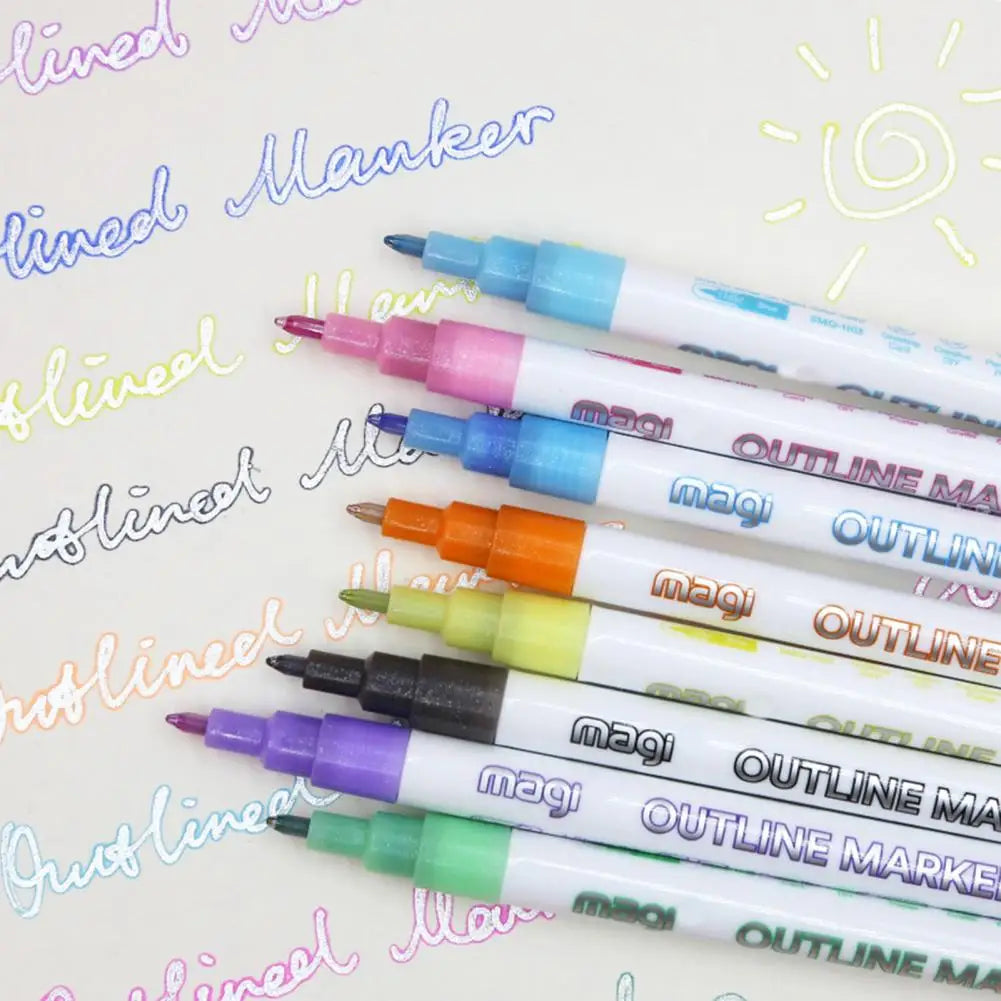 FluoroSketch Markers™ - Creatividad resplandeciente - Rotuladores fluorescentes