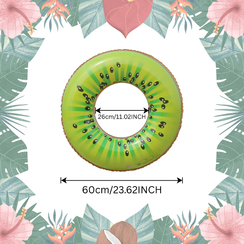 SunSplash – Tropical y cómodo – Flotador con frutas tropicales