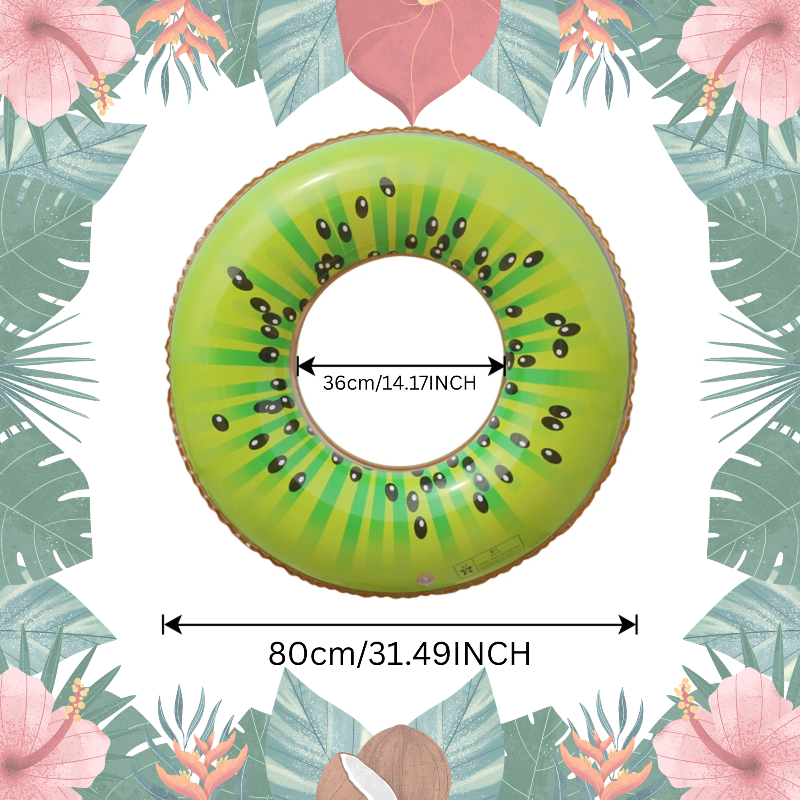 SunSplash – Tropical y cómodo – Flotador con frutas tropicales