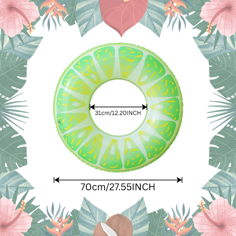 SunSplash – Tropical y cómodo – Flotador con frutas tropicales